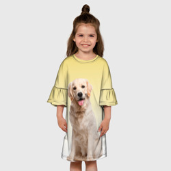 Детское платье 3D Лабрадор ретривер пес - фото 2