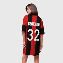 Платье-футболка 3D Форма Милан Бекхэм - фото 2
