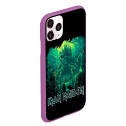 Чехол для iPhone 11 Pro Max матовый Iron Maiden - фото 2