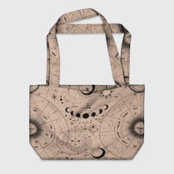 Пляжная сумка 3D Звездное небо