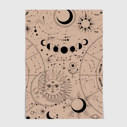 Постер Звездное небо