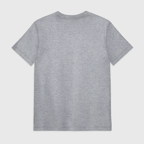 Мужская футболка хлопок с принтом Я всё могу, но не буду, вид сзади #1