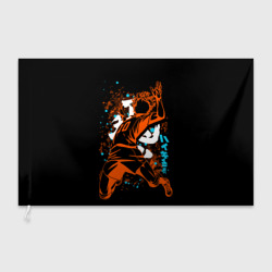 Флаг 3D Атакующий силуэт Сёё Хинаты из аниме Haikyuu!!