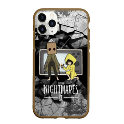 Чехол для iPhone 11 Pro Max матовый Little      Nightmares        2