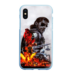Чехол для iPhone XS Max матовый Metal Gear