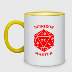 Кружка двухцветная Dungeon Master