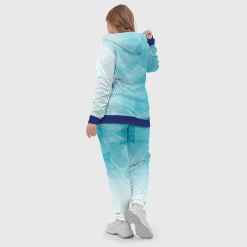 Женский костюм 3D Skoda, цвет синий - фото 6