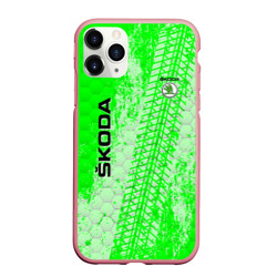 Чехол для iPhone 11 Pro Max матовый Skoda