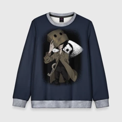 Детский свитшот 3D Little Nightmares 2 mono