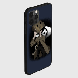 Чехол для iPhone 12 Pro Max Little Nightmares 2 mono - фото 2
