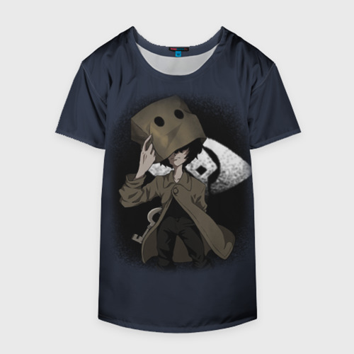 Накидка на куртку 3D Little Nightmares 2 mono, цвет 3D печать - фото 4