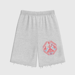 Женские шорты oversize футер хлопок Берегиня Макошь