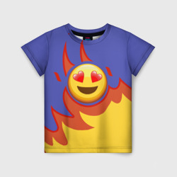 Детская футболка 3D Ты горишь как огонь v1