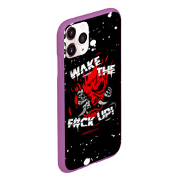 Чехол для iPhone 11 Pro Max матовый Wake the f#ck Up! - фото 2