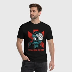 Мужская футболка хлопок TRAUMA TEAM Cyberpunk 2077 - фото 2