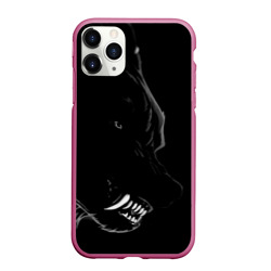 Чехол для iPhone 11 Pro матовый Wolf