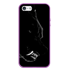 Чехол для iPhone 5/5S матовый Wolf