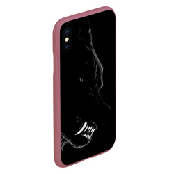 Чехол для iPhone XS Max матовый Wolf - фото 2