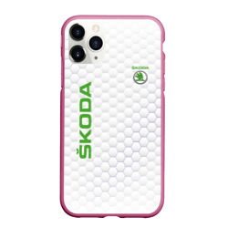 Чехол для iPhone 11 Pro Max матовый Skoda