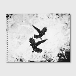 Альбом для рисования Gothic crows