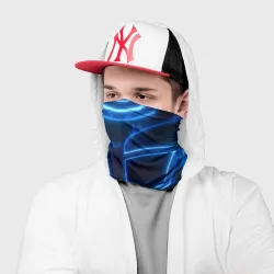 Бандана-труба 3D Неоновая броня - neon armor costume - фото 2