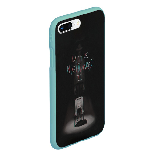 Чехол для iPhone 7Plus/8 Plus матовый Little Nightmares 2, цвет мятный - фото 3