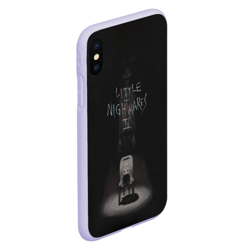 Чехол для iPhone XS Max матовый Little Nightmares 2, цвет светло-сиреневый - фото 3