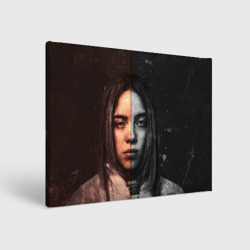 Холст прямоугольный Билли Айлиш Billie Eilish