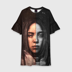 Детское платье 3D Билли Айлиш Billie Eilish