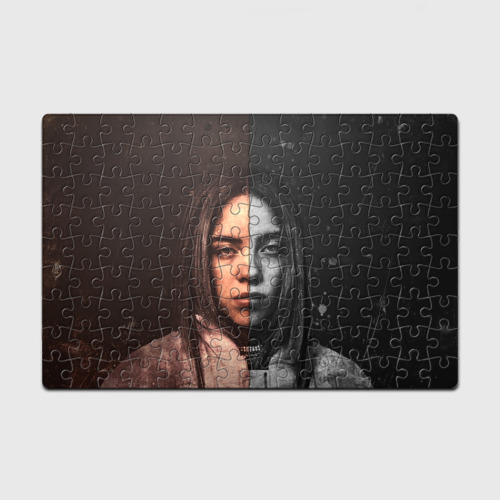 Головоломка Пазл магнитный 126 элементов Билли Айлиш Billie Eilish