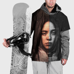 Накидка на куртку 3D Билли Айлиш Billie Eilish