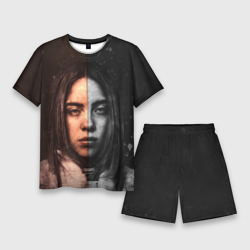 Мужской костюм с шортами 3D Билли Айлиш Billie Eilish