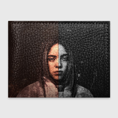 Обложка для студенческого билета Билли Айлиш Billie Eilish, цвет черный