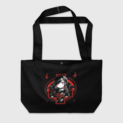 Пляжная сумка 3D Satanic