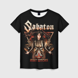 Женская футболка 3D Sabaton