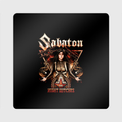 Магнит виниловый Квадрат Sabaton