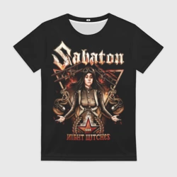 Женская футболка 3D Sabaton