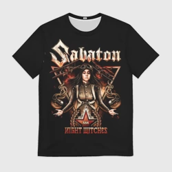 Мужская футболка 3D Sabaton