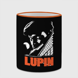 Кружка с полной запечаткой Сериал Lupin на черном фоне - фото 2
