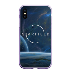 Чехол для iPhone XS Max матовый Starfield