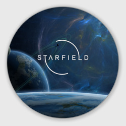 Круглый коврик для мышки Starfield