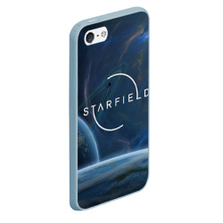 Чехол для iPhone 5/5S матовый Starfield - фото 2