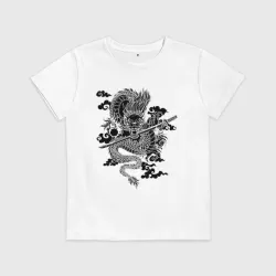 Детская футболка хлопок Дракон dragon