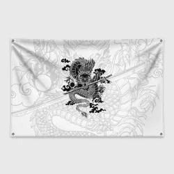 Флаг-баннер Дракон dragon