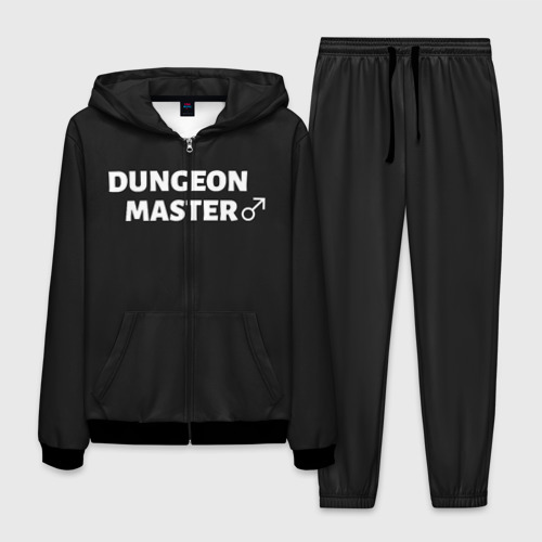 Мужской костюм 3D Dungeon Master, цвет черный