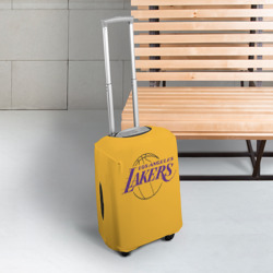 Чехол для чемодана 3D Лос-Анджелес Лейкерс Форма1 - фото 2