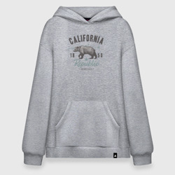 Худи SuperOversize хлопок California   Usa