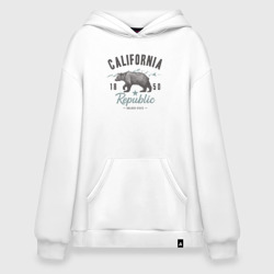 Худи SuperOversize хлопок California   Usa