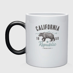 Кружка хамелеон California   Usa