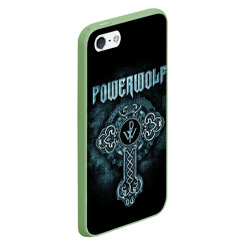 Чехол для iPhone 5/5S матовый Powerwolf - фото 2